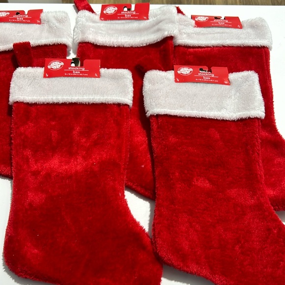 Other - 5 red stockings brand new!